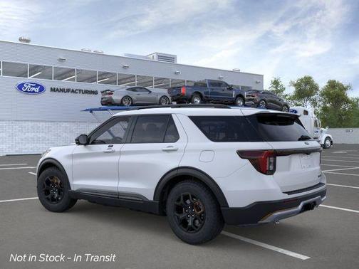 Space White Metallic 2026 Ford Explorer Tremor