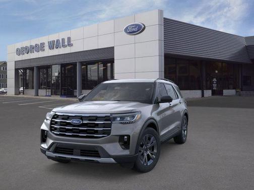 Gray Metallic 2026 Ford Explorer Active
