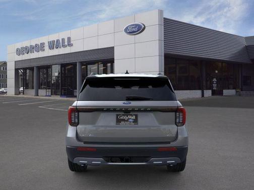 Gray Metallic 2026 Ford Explorer Active