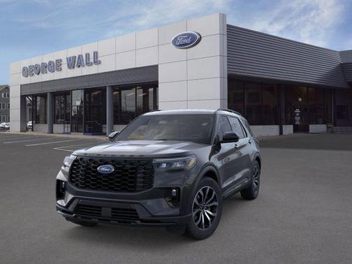 Agate Black Metallic 2026 Ford Explorer ST-Line