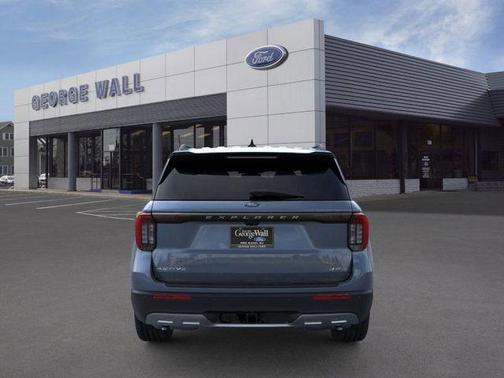 Vapor Blue Metallic 2026 Ford Explorer Active