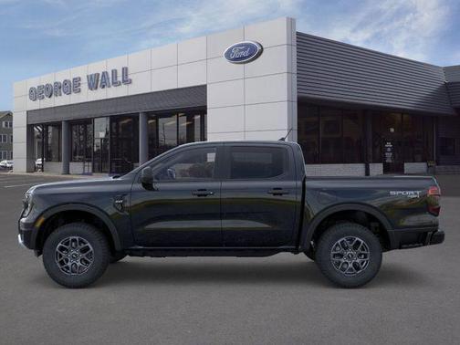 Shadow Black 2026 Ford Ranger XLT