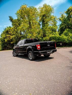 Shadow Black 2018 Ford F-150 XLT