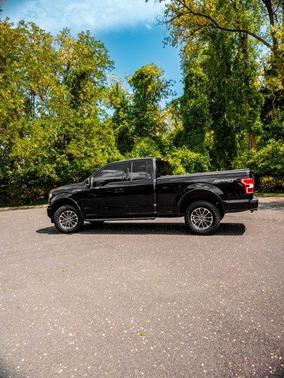 Shadow Black 2018 Ford F-150 XLT