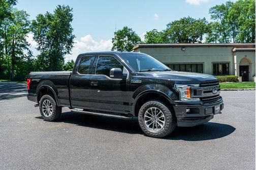 Shadow Black 2018 Ford F-150 XLT