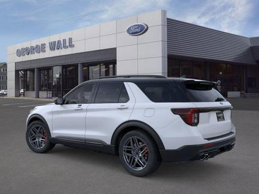 Space White Metallic 2026 Ford Explorer ST