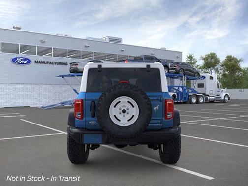 Velocity Blue Metallic 2026 Ford Bronco Heritage Edition