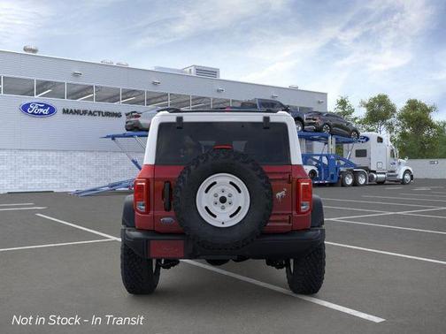 Ruby Red Metallic Tinted Clearcoat 2026 Ford Bronco Heritage Edition