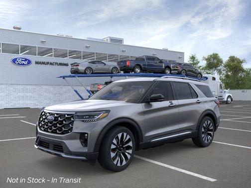 Carbonized Gray Metallic 2026 Ford Explorer Platinum