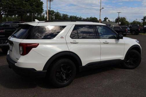 White Metallic 2022 Ford Explorer Timberline