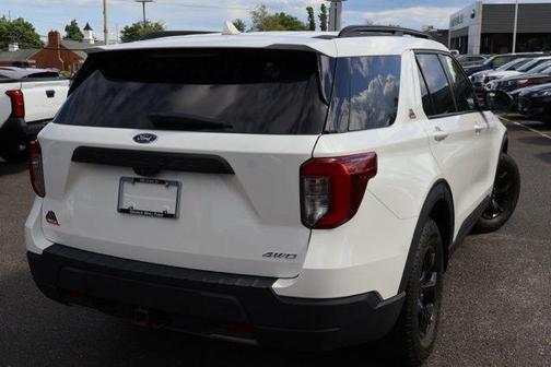 White Metallic 2022 Ford Explorer Timberline