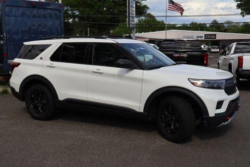 White Metallic 2022 Ford Explorer Timberline