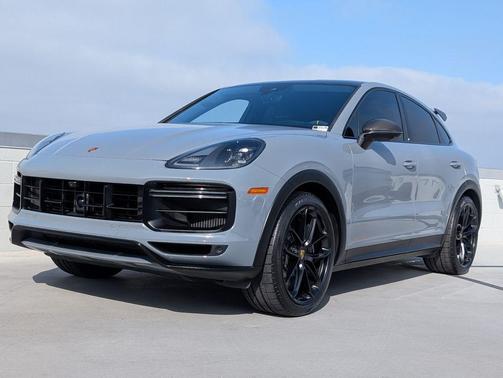 Arctic Grey 2022 Porsche Cayenne Turbo GT