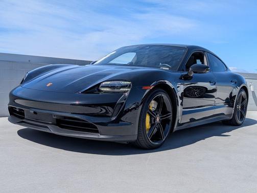 Black 2021 Porsche Taycan 4S