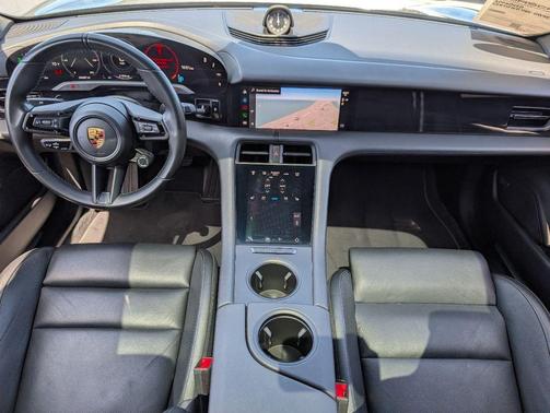 Black 2021 Porsche Taycan 4S