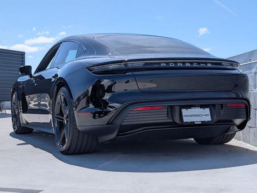 Black 2021 Porsche Taycan 4S