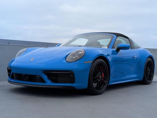 Shark Blue 2022 Porsche 911 Targa 4 GTS