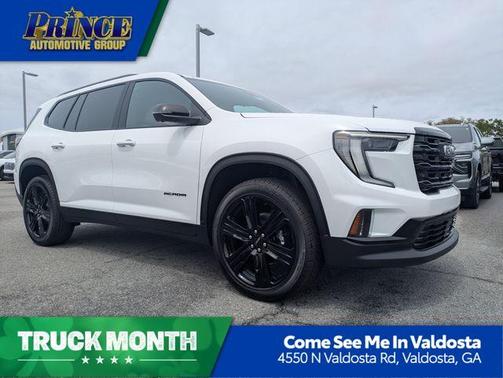 Summit White 2026 GMC Acadia Elevation
