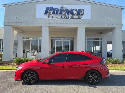 Red 2018 Honda Civic Sport Touring