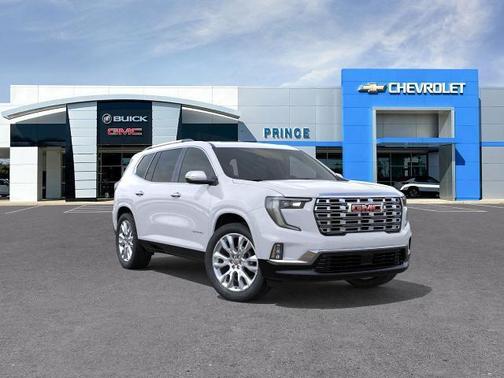 Glacier White 2026 GMC Acadia Denali