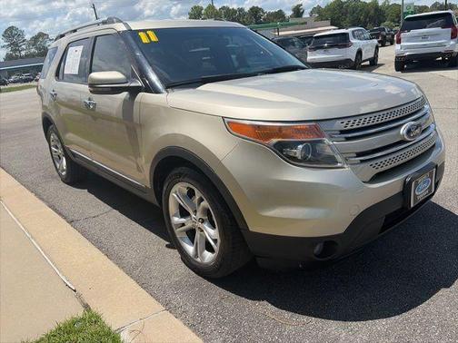 Gold Leaf Metallic 2011 Ford Explorer Limited