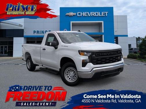Summit White 2026 Chevrolet Silverado 1500 WT