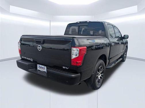 Black 2020 Nissan Titan SV