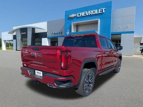Volcanic Red 2026 GMC Sierra 1500 AT4