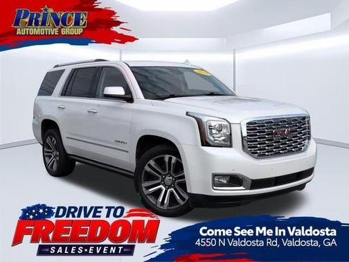 White Frost Tri-Coat 2020 GMC Yukon Denali