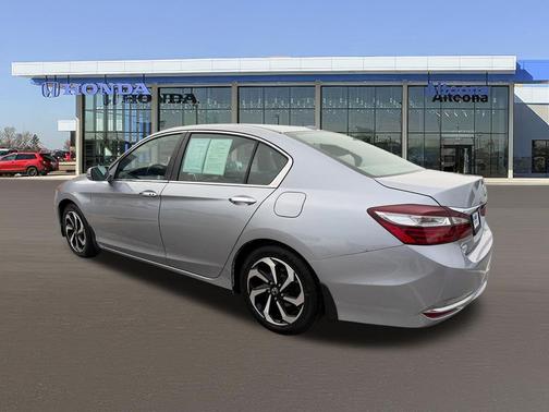Lunar Silver Metallic 2017 Honda Accord EX-L