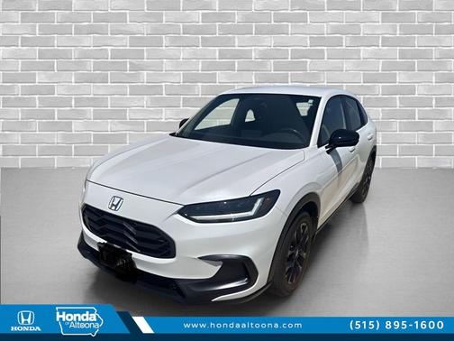 Platinum White Pearl 2024 Honda HR-V AWD Sport