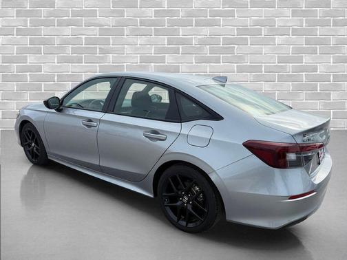 Solar Silver Metallic 2025 Honda Civic Hybrid Sport
