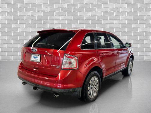 Red 2010 Ford Edge Limited