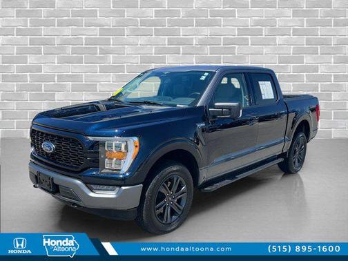 Antimatter Blue Metallic 2023 Ford F-150 XLT