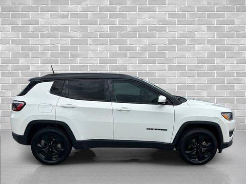 White Clearcoat 2021 Jeep Compass Latitude