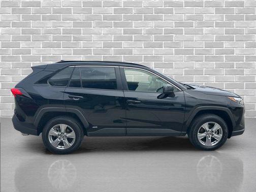Midnight Black Metallic 2025 Toyota RAV4 Hybrid LE
