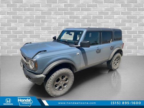 Azure Gray Metallic Tri-Coat 2023 Ford Bronco Big Bend
