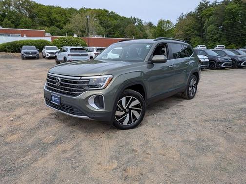 Avocado Green Pearl 2026 Volkswagen Atlas 2.0T SE W/TECHNOLOGY