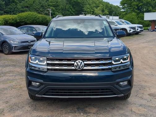 Tourmaline Blue Metallic 2020 Volkswagen Atlas 3.6 SE w/ Technology