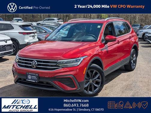 Kings Red 2022 Volkswagen Tiguan 2.0T SE