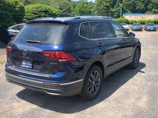 Atlantic Blue 2023 Volkswagen Tiguan 2.0T SE