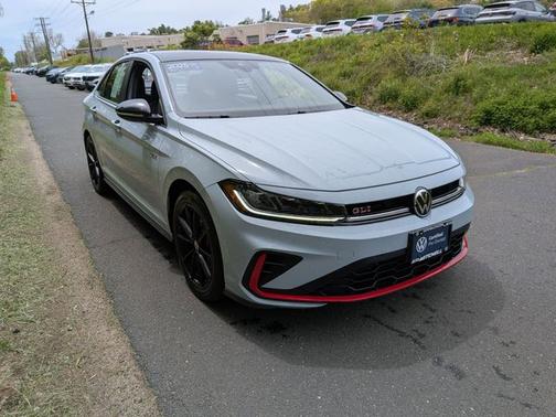 Alpine Grey With Black Roof 2025 Volkswagen Jetta GLI 2.0T Autobahn