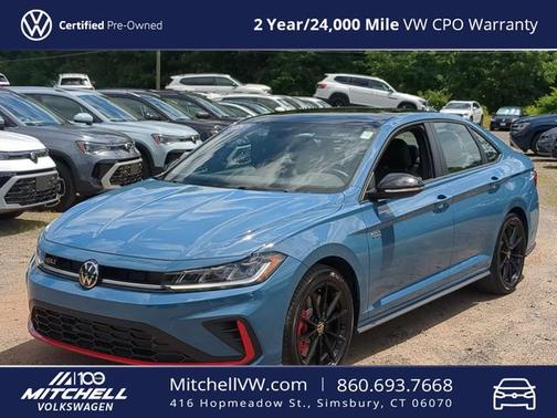 Monterey Blue W/Black Roof 2025 Volkswagen Jetta GLI 2.0T Autobahn