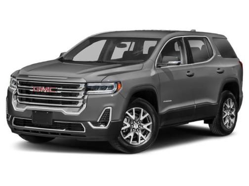 Satin Steel Metallic 2021 GMC Acadia FWD SLE