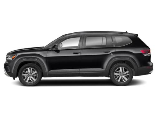 Deep Black Pearl 2022 Volkswagen Atlas 3.6L SE w/Technology
