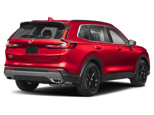 Radiant Red Metallic 2025 Honda CR-V Hybrid Sport FWD
