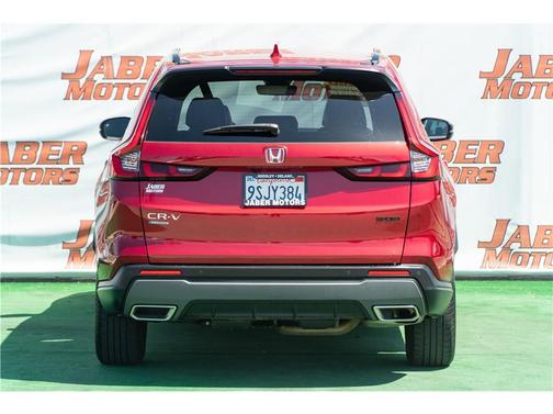 Radiant Red Metallic 2025 Honda CR-V Hybrid Sport FWD