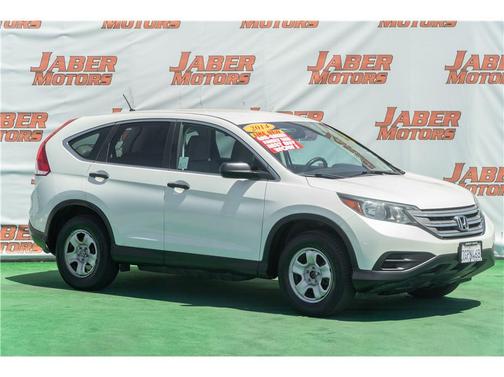 White Diamond Pearl 2014 Honda CR-V LX