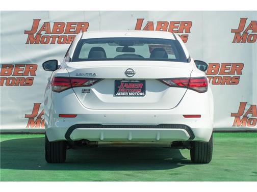 White 2025 Nissan Sentra SV