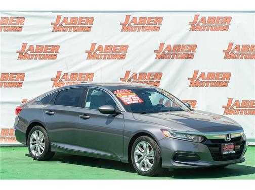 Modern Steel Metallic 2018 Honda Accord LX